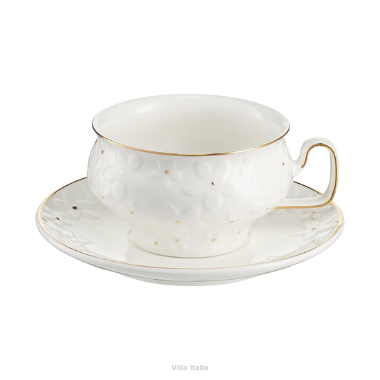 Filiżanka do herbaty porcelanowa 280 ml FIORELLA