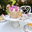Patera na tort porcelanowa 30 cm MARGARET 7