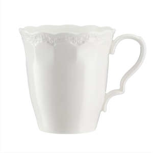Kubek porcelanowy 300 ml RIVET biały