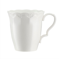 Kubek porcelanowy 280 ml RIVET biały