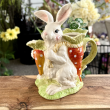 Porcelanowy dzbanek  800ml wazon zajączek z marchewkami UNICO 1 1