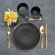 Talerz czarny ceramiczny 25 cm OTELLO Black 3