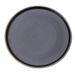 Talerz czarny ceramiczny 25 cm OTELLO Black 1