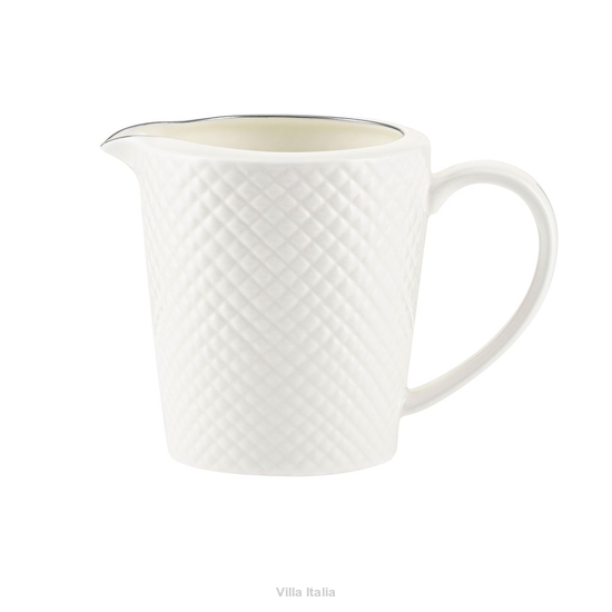 porcelanowy dzbanuszek do mleka z uchwytem