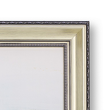 Obraz na płótnie Kobieta w białej sukni 50 x 70 cm w ramie 1