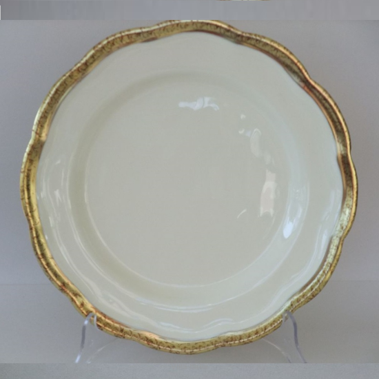 Półmisek do ciasta Talerz okrągły 30 cm KLEOPATRA GOLD 
