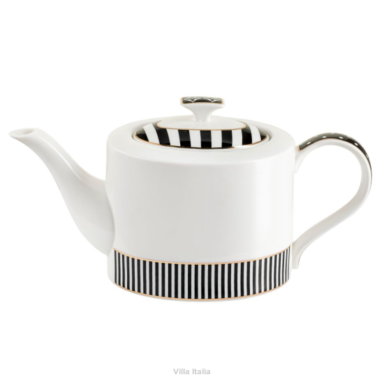 Dzbanek do herbaty porcelanowy 1,2 l YVETTE 