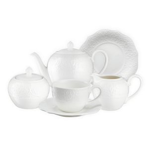 Serwis kawowy na 6 osób porcelanowy GLORIETTA Style