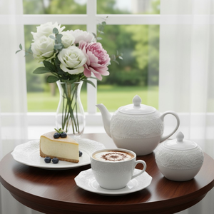 Serwis kawowy na 6 osób porcelanowy GLORIETTA Style