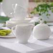 Serwis kawowy porcelanowy na 6 osób BOSTON White 4
