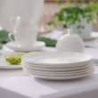 Serwis kawowy porcelanowy na 6 osób BOSTON White 3