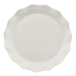 stylowy talerz porcelanowy biały do jadalni
