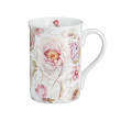 piękny kubek porcelanowy w kwiaty