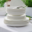 Serwis obiadowy porcelanowy na 6 osób BOSTON white 6