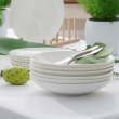 Serwis obiadowy porcelanowy na 6 osób BOSTON white 5