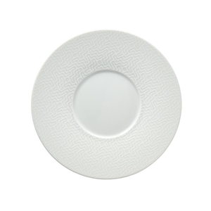 Duży spodek porcelanowy 18 cm AURA