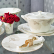 Talerz płytki porcelanowy 27 cm MANUELA 4