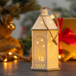 Lampion porcelanowy CHRISTMAS - LED Latarnia 1