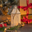 Lampion porcelanowy CHRISTMAS - LED Latarnia 3