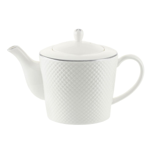 Dzbanek do herbaty porcelanowy 1,3 litra BARI PLATIN