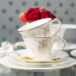Filiżanka do herbaty porcelanowa 200 ml MANUELA 2