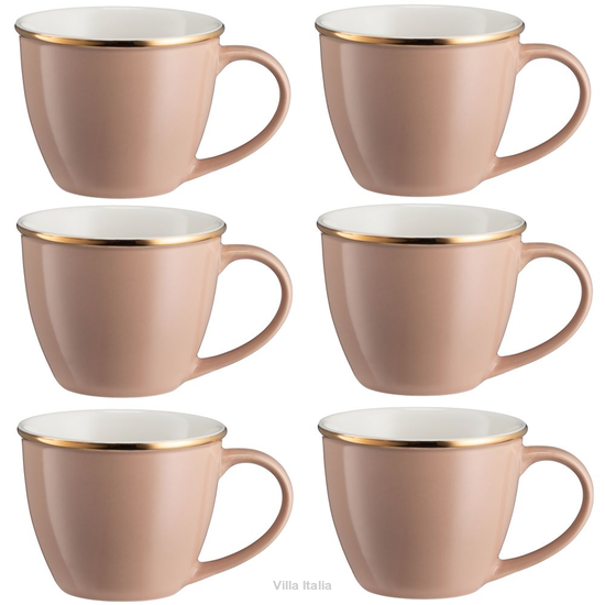 kubki pół litra 6 sztuk