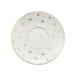 Spodek pod filiżankę porcelanowy 14 cm FABIOLA