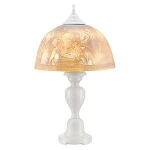 Porcelanowa lampa stołowa 60 cm SEKRET