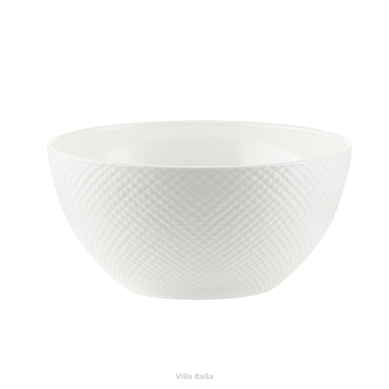 Duża salaterka na sałatę z porcelany kostnej