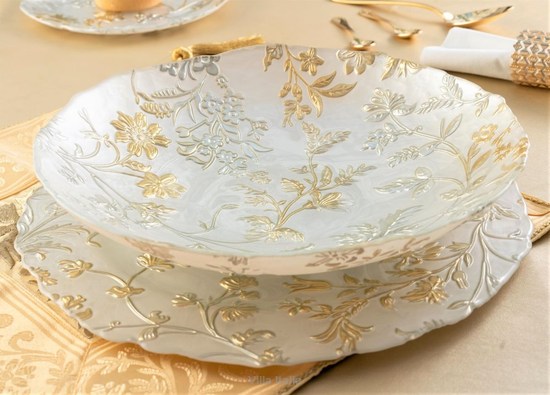 Misa na owoce 30 cm Salaterka szklana ROSLIN