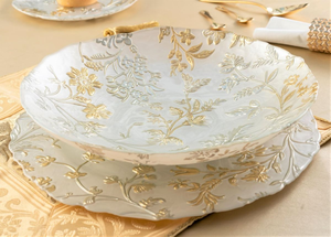 Misa na owoce 30 cm Salaterka szklana ROSLIN