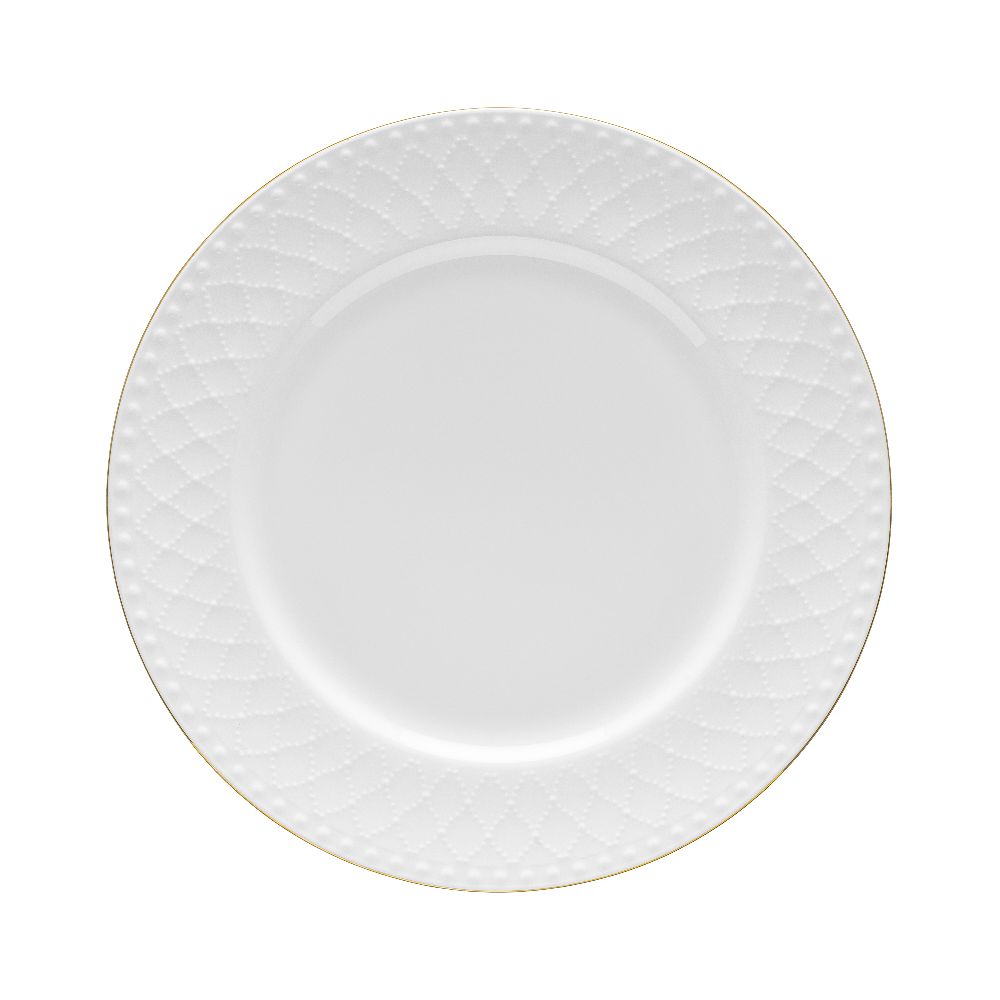 Talerzyk deserowy porcelanowy 20 cm ROMA GOLD
