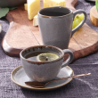 Zestaw kubków ceramicznych 340 ml 6 sztuk ROCK 4
