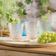 Komplet szklanek różowych 250 ml FREEZE 6 sztuk 2