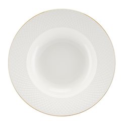 Talerz głęboki porcelanowy 23 cm BARI GOLD