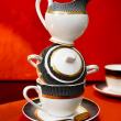 Serwis kawowy na 12 osób porcelanowy ROYAL LADY 17