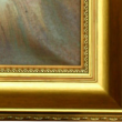 Obraz Kobieta w białej sukni na krześle 50 x 70 cm 1