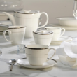 Serwis kawowy porcelanowy na 12 osób CHLOE 4