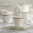 Serwis kawowy porcelanowy na 12 osób CHLOE 6