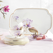 ekskluzywny zestaw do herbaty na 6 osób porcelanowy na prezent Villa Italia