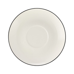 Spodek pod filiżankę 14,5 cm porcelanowy BETTY