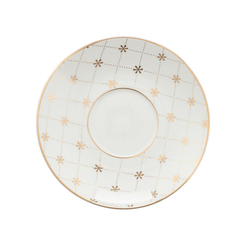 Spodek pod filiżankę porcelanowy 14 cm FABIOLA