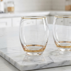 Szklanka 430 ml QUELLA GOLD