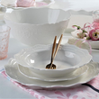 Serwis obiadowo kawowy porcelanowy na 6 osób AURELIA 2