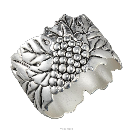 elegancka obrączka na serwetkę metalowa na stół do dekoracji stołu