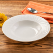 Serwis obiadowy porcelanowy na 12 osób z wazą BARI GOLD 14