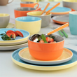 Serwis obiadowy Komplet talerzy na 6 osób BORNEO orange-yellow-grey 5