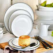 Serwis obiadowo kawowy porcelanowy na 6 osób STELLA 16
