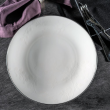 Talerz obiadowy porcelanowy płytki 28 cm BIANCA 6