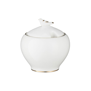 Cukiernica porcelanowa z ozdobnym uchwytem 10,5 cm PIAF